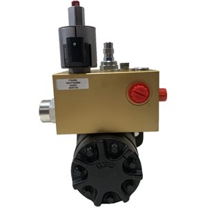 * 4.0 CID Hydraulic Motor with PWM Valve and Bypass Valve, CW Rotation