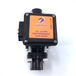 Electro Magnetic Flow Meter 0.6 - 13 GPM Non-visual - 3 / 4"FNPT