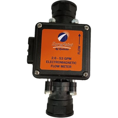 Electro Magnetic Flow meter 2.6 - 53 GPM Non-visual - 1-1 / 4" FPNT