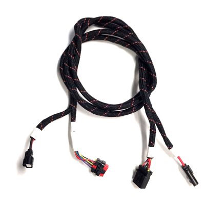 12-Pin Ampseal & 2-Pin Molex Power 20' CANBUS Center Extension Cable