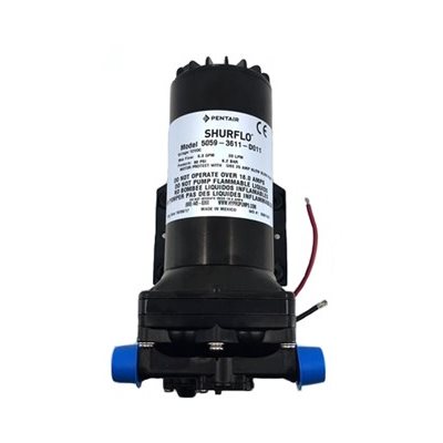 Shurflo 12 Volt Electric Pump - 5.3 GPM - Santoprene Diaphragm Pump