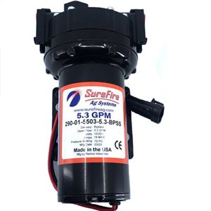 12 Volt Electric Pump - 5.3 GPM - Diaphragm Pump