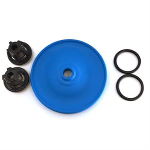 (All D Series) PumpRight Diaphragm Service Kit- 1 Diaphragm, 2 O-Rings, 2 IN / OUT Valves