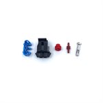 2-pin 150 MP Tower Connector Kit (Male) - 16-18 Gauge