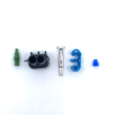 2-pin 280 MP Shroud Connector Kit (Female) - 12-14 Gauge
