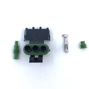 3-pin WP Tower Connector Kit (Male) - 14-16 Gauge