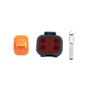 4-Pin Deutsch Connector Kit (Tower) - 14 gauge
