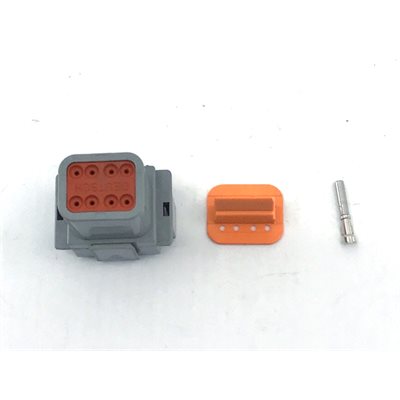 8 Pin Deutsch Connector Kit (socket / female) - 14 guage