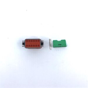 12-Pin Deutsch Connector Kit (plug / male) - 14 gauge