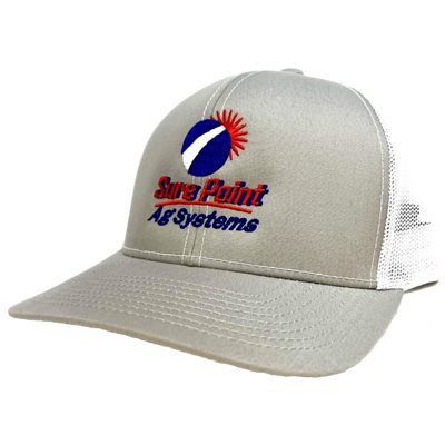 SurePoint Embroidered Hat (Silver / White)