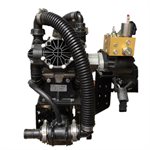 Complete PR17 Diaphragm Pump with Hydraulic Motor, PWM Valve and RPM Sensor- Riser Mount