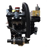 Complete PR30 Diaphragm Pump with Hydraulic Motor and PWM Valve - Riser Mount