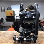 Complete PR30 Diaphragm Pump with Hydraulic Motor and PWM Valve - Riser Mount