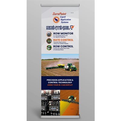 Banner Stand- Sentinel 3 Capabilities